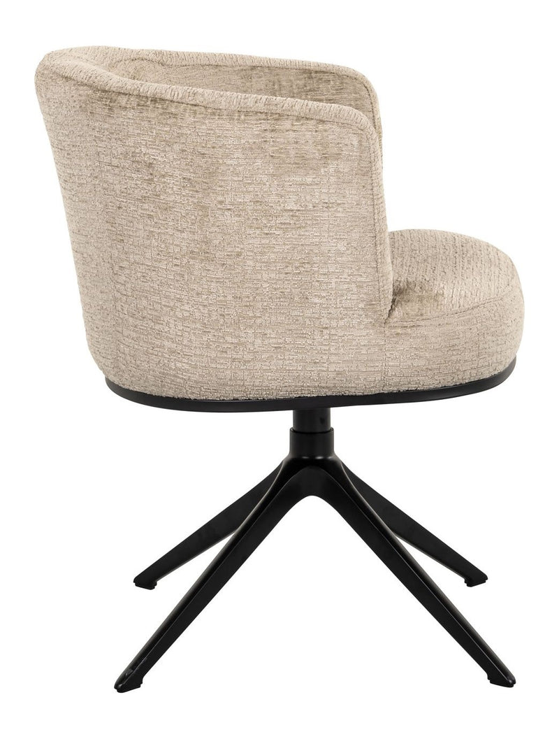 Esszimmerstuhl Cheyenne desert fusion mit Drehfunktion, beige