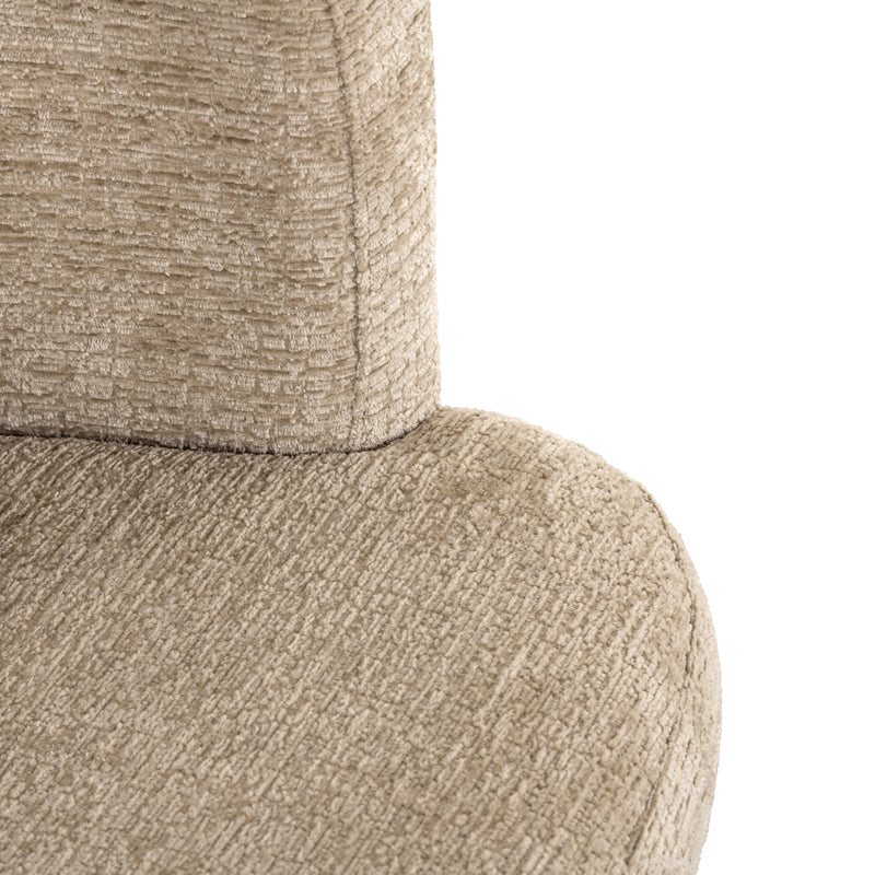 Esszimmerstuhl Cheyenne desert fusion mit Drehfunktion, beige