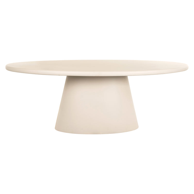 Esstisch Clayton 220 cm beige – MDF mit Eco-Plaster-Finish