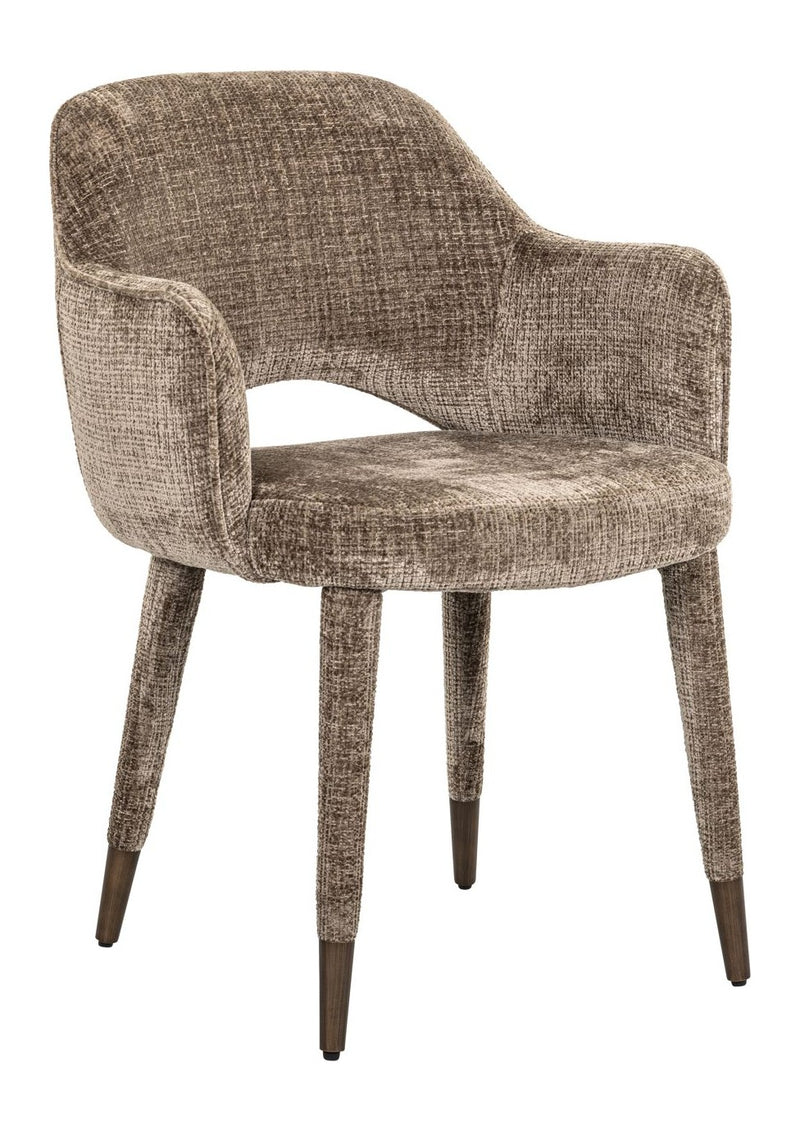 Esszimmerstuhl Donnatella niagara stone – Chenille, flammhemmend