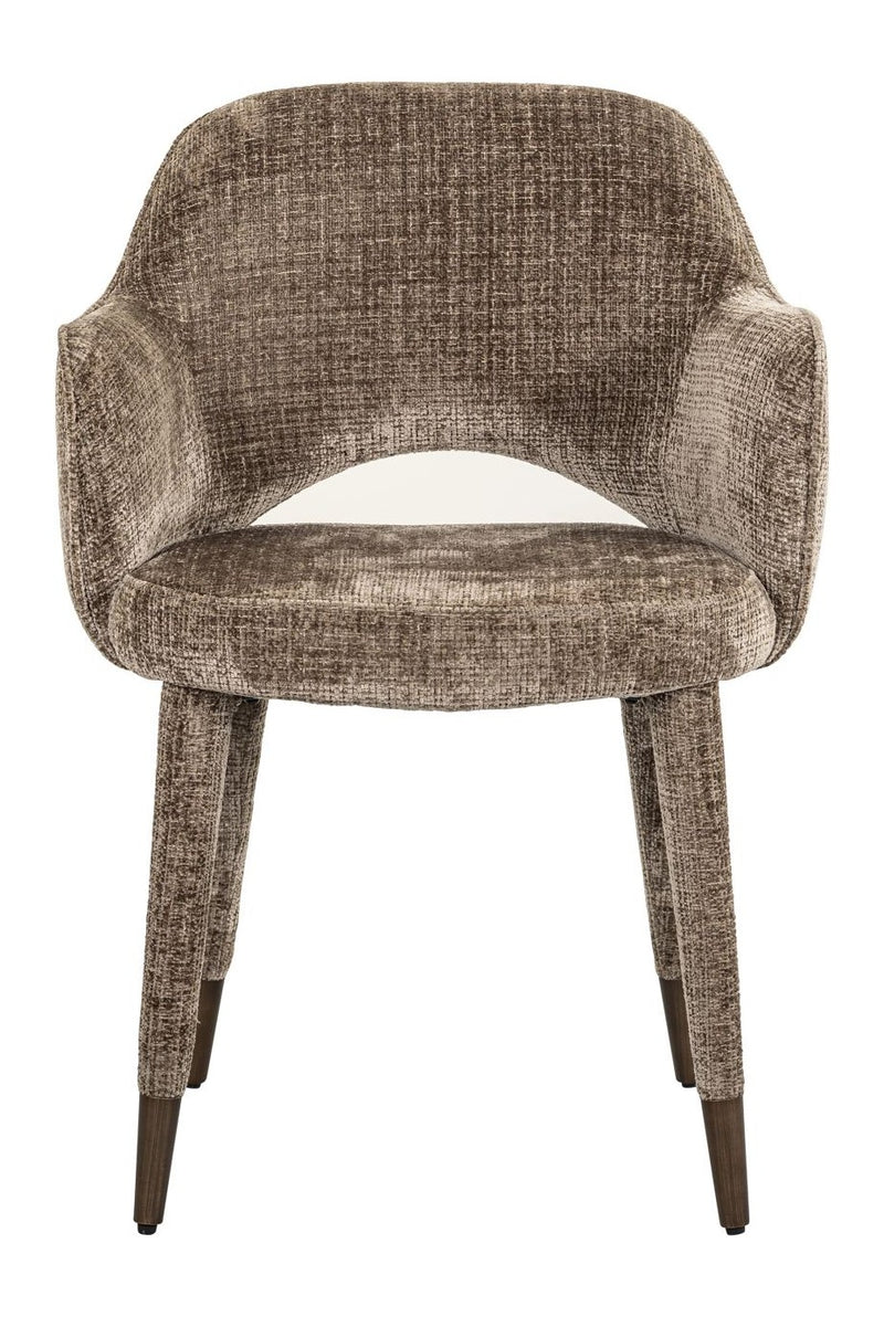 Esszimmerstuhl Donnatella niagara stone – Chenille, flammhemmend