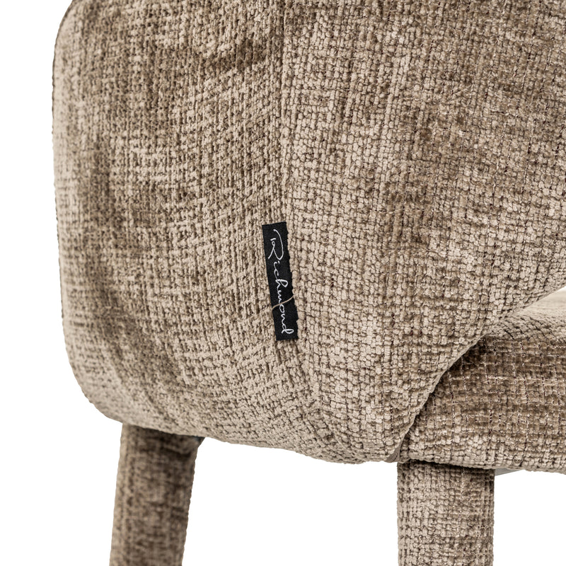 Esszimmerstuhl Donnatella niagara stone – Chenille, flammhemmend
