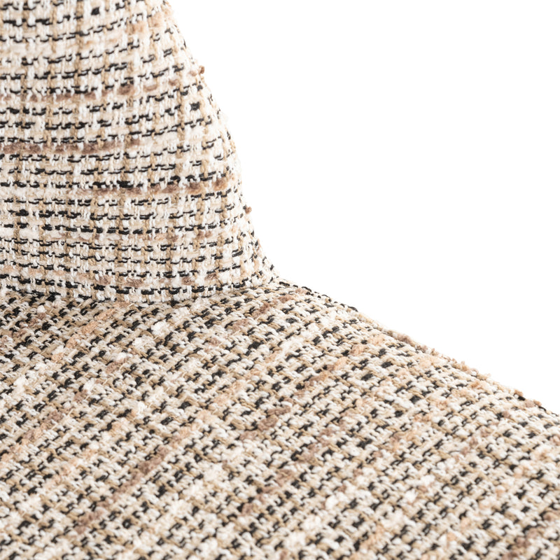 Esszimmerstuhl Cecilia im 2er-Set, trendy nature, Chenille-Bezug