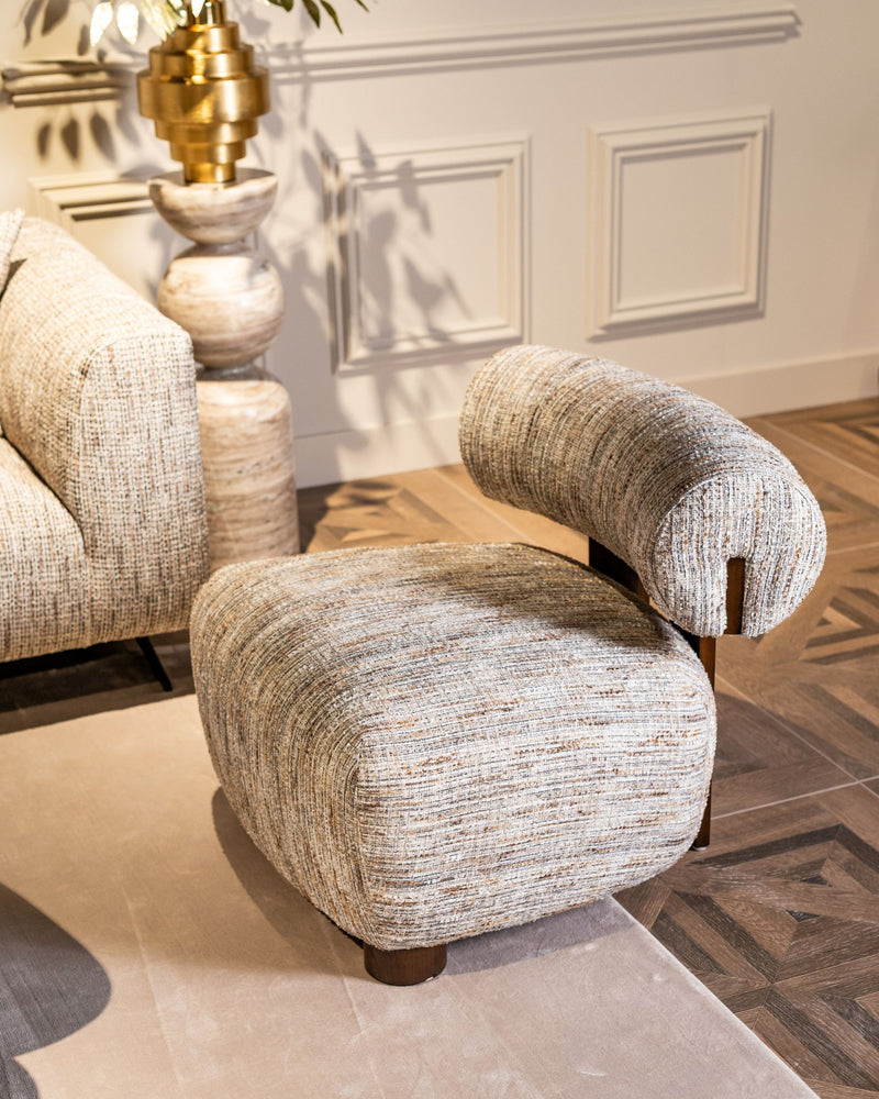 Lounge Stuhl Arabella greige coco – Richmond Sitzkomfort