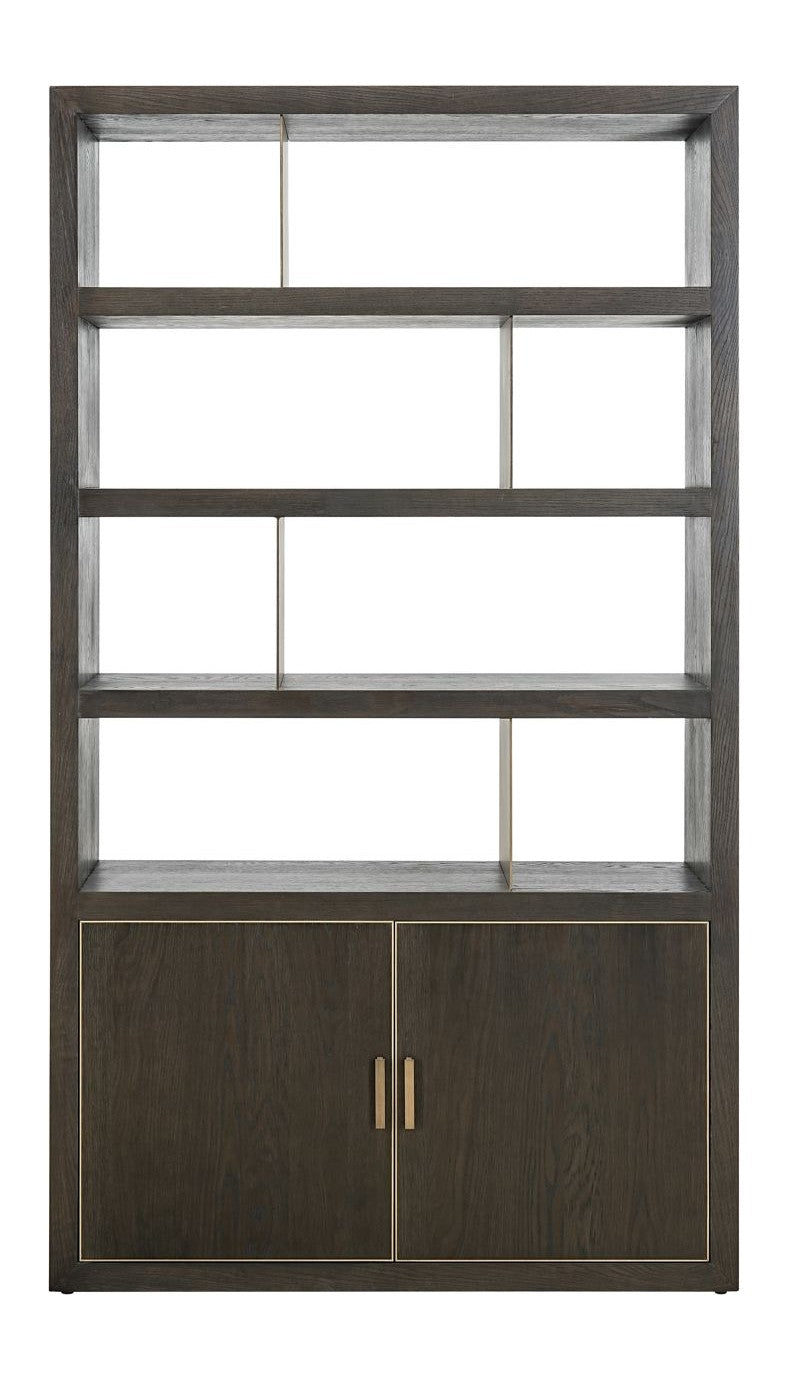 Richmond Schrank Rivertree Eiche braun – offene Regale & Türen