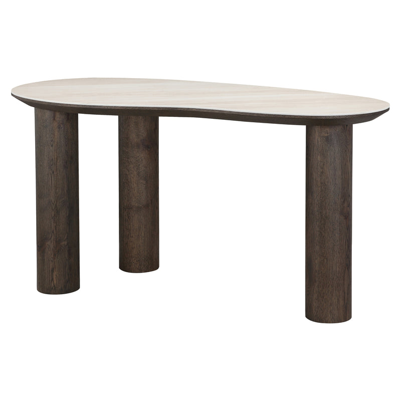 Richmond Schreibtisch Ritz – Keramik-Platte im Travertin-Look, 150 cm