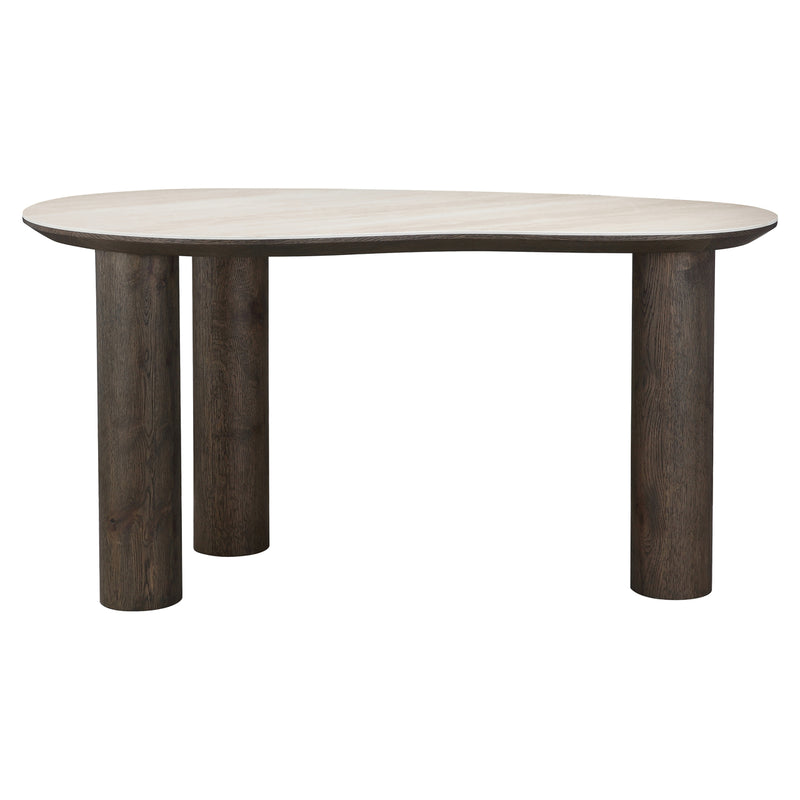 Richmond Schreibtisch Ritz – Keramik-Platte im Travertin-Look, 150 cm