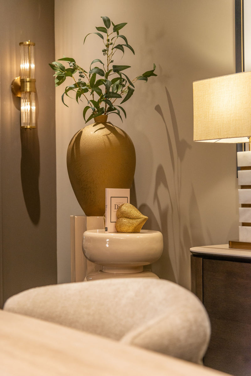 Richmond Sideboard Ritz – Eichenfurnier & Keramik im Travertin-Look
