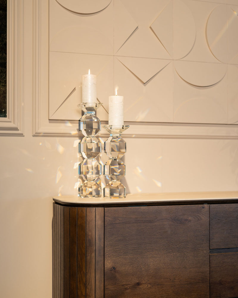 Richmond Sideboard Ritz – Eichenfurnier & Keramik im Travertin-Look