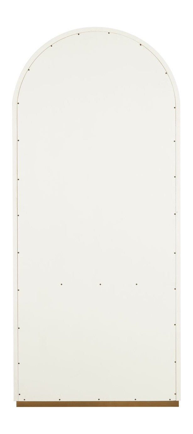 Schrank Tivoli white – Bogenschrank mit Spiegelrückwand, 210 cm