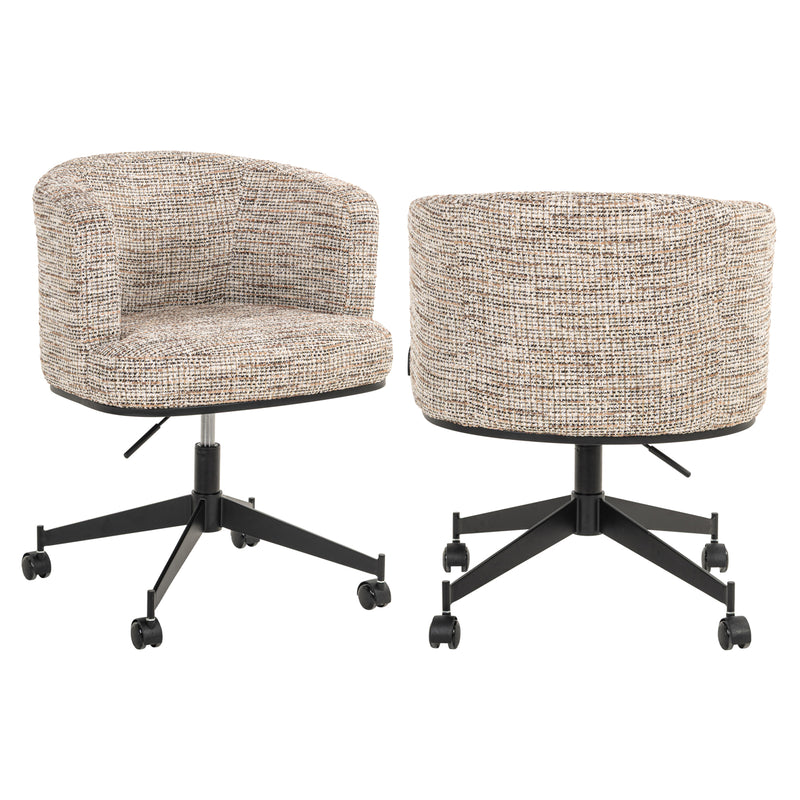Esszimmerstuhl Rochenne Trendy Nature – Drehstuhl mit Rollen