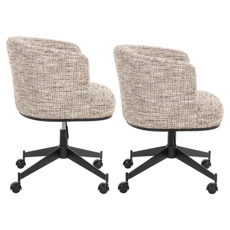 Esszimmerstuhl Rochenne Trendy Nature – Drehstuhl mit Rollen