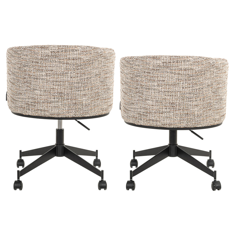 Esszimmerstuhl Rochenne Trendy Nature – Drehstuhl mit Rollen
