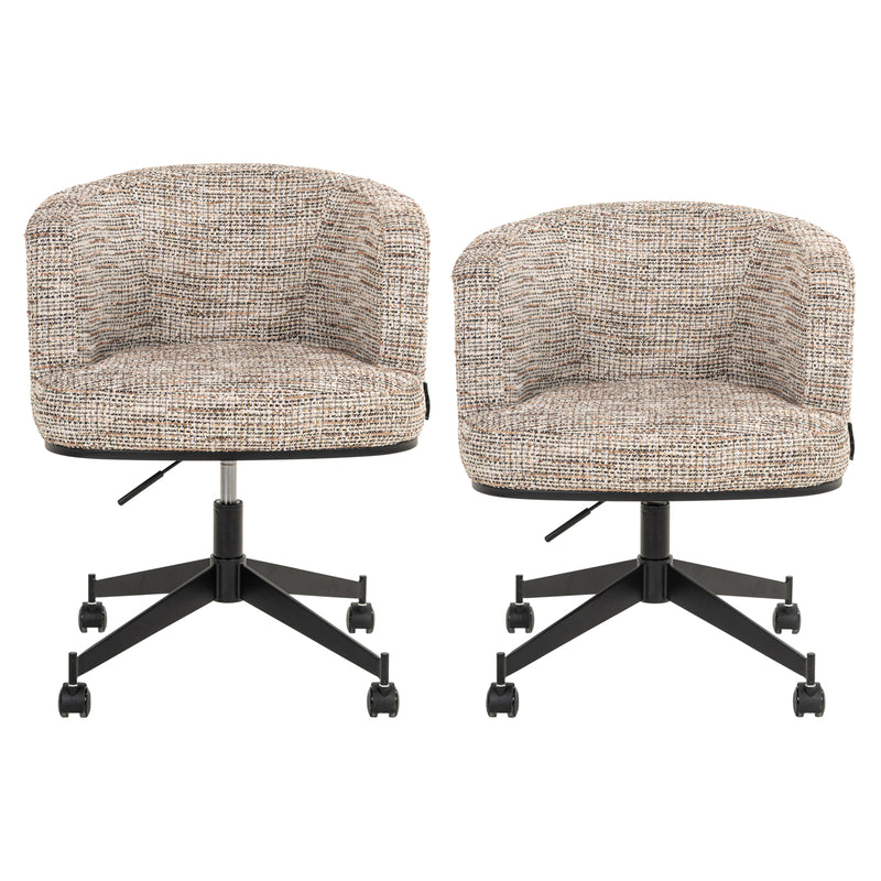 Esszimmerstuhl Rochenne Trendy Nature – Drehstuhl mit Rollen