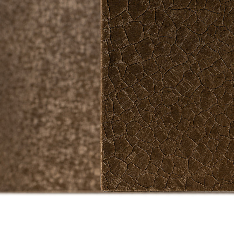 Konsole Alhambra brushed gold – organische Eisen-Konsole von Richmond