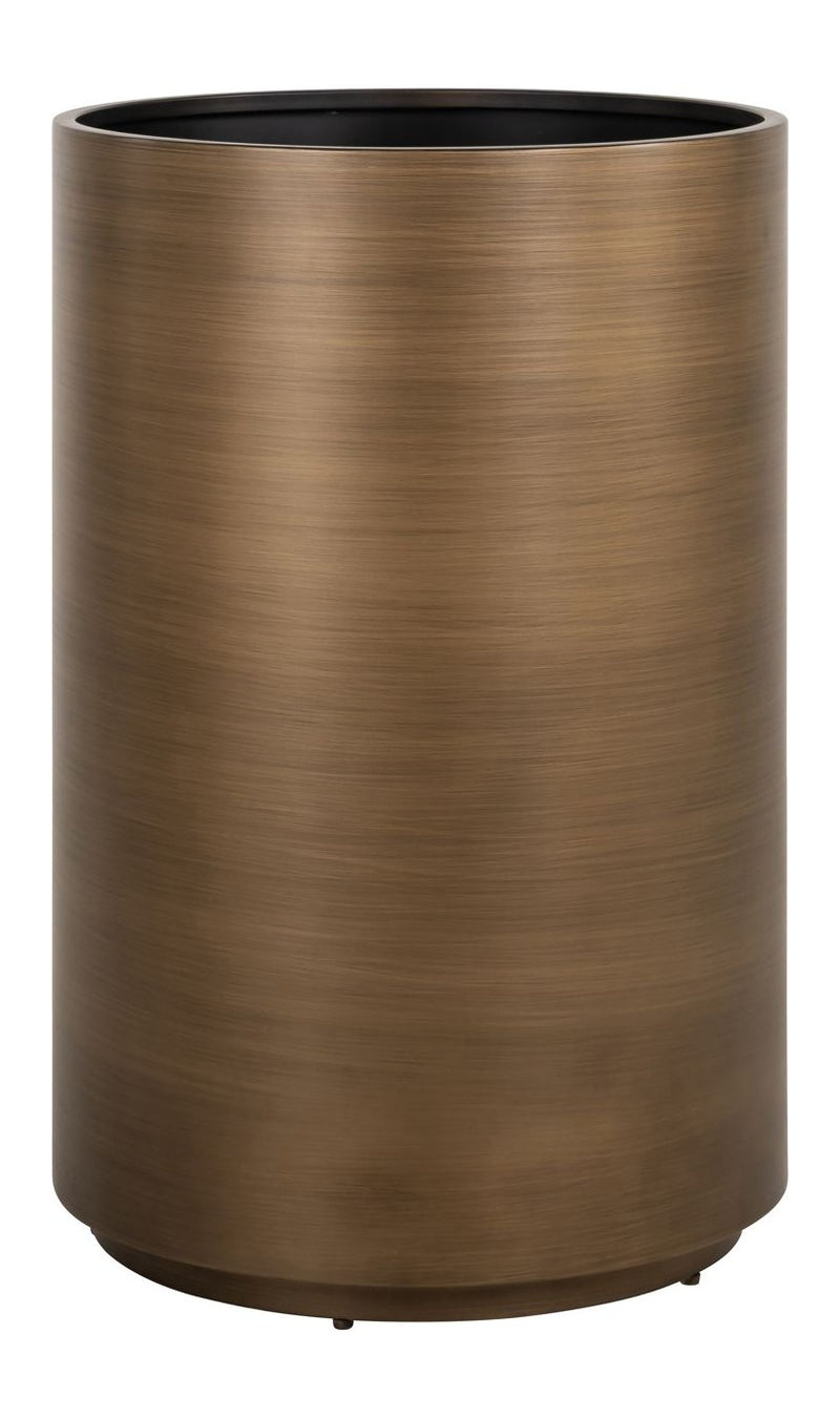Richmond Pflanzgefäß Dira Ø50 cm brushed gold aus Eisen