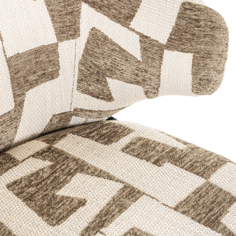 Esszimmerstuhl Milly moss graffic mit Drehfunktion, Richmond