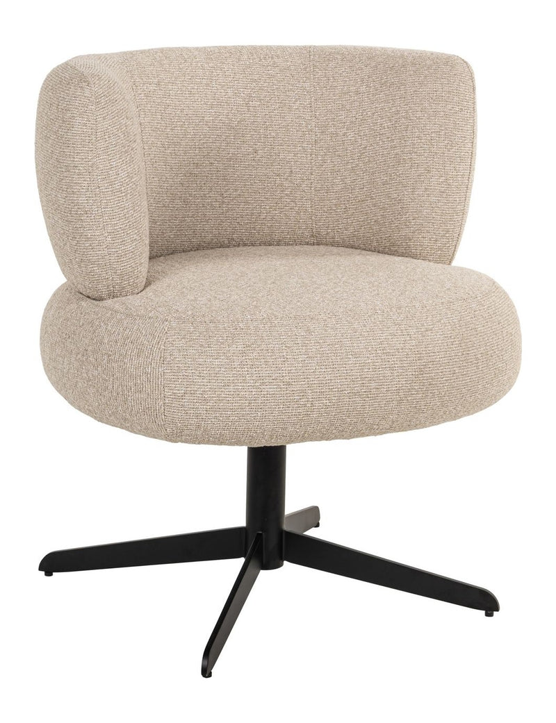 Esszimmerstuhl Alexis Biscotti drehbar, Polyester, Richmond