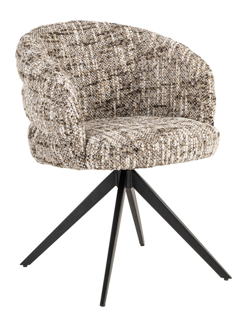 Esszimmerstuhl Serenity von Richmond, drehbar, brown omara