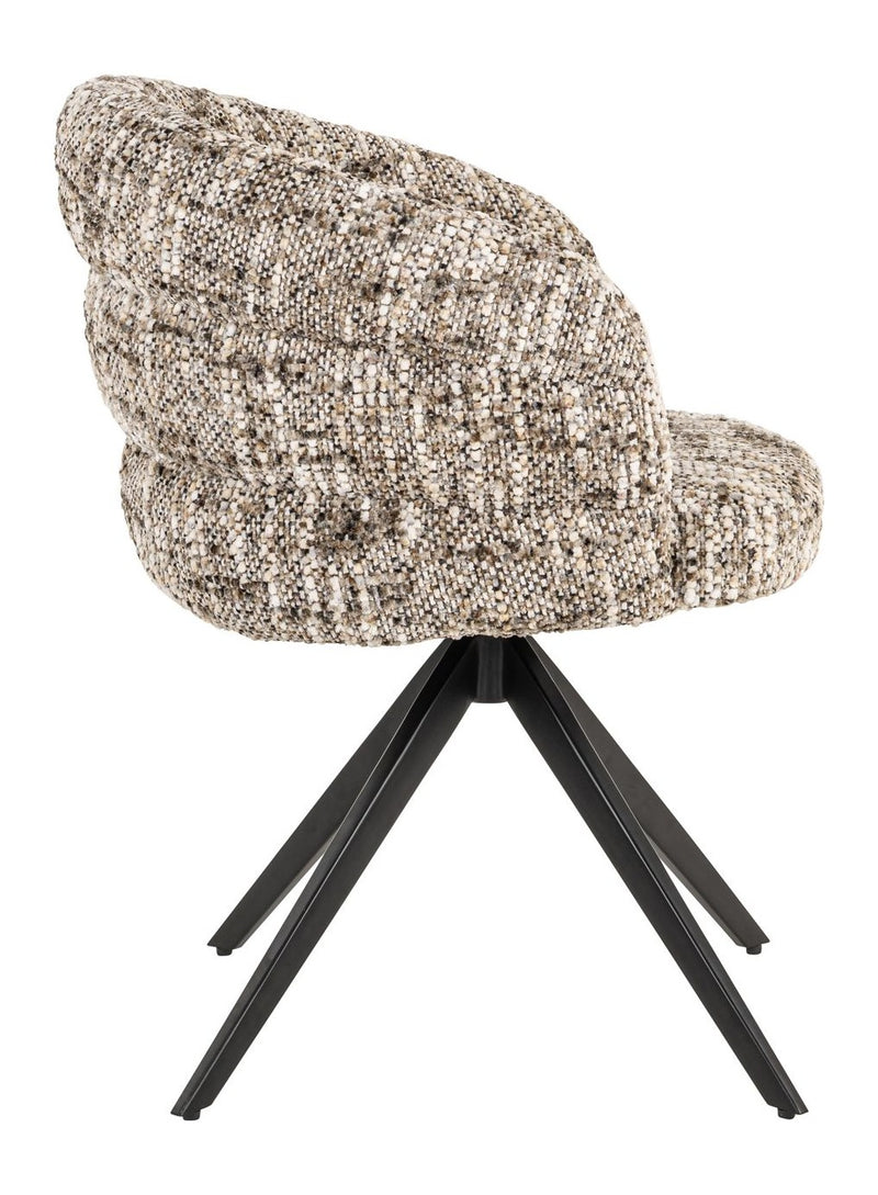 Esszimmerstuhl Serenity von Richmond, drehbar, brown omara