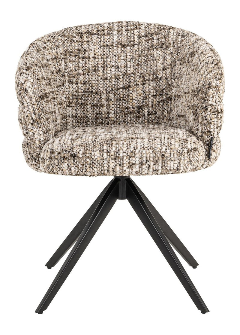 Esszimmerstuhl Serenity von Richmond, drehbar, brown omara