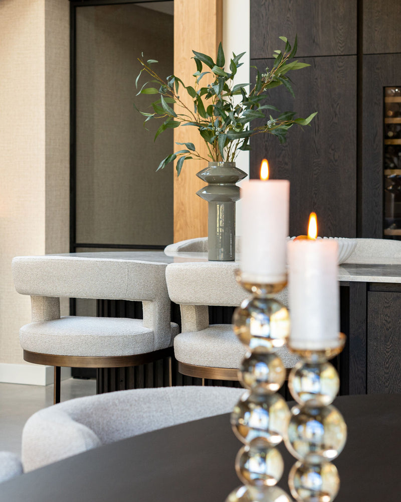 Barhocker Ellis biscotti – Richmond Thekenhocker mit Polsterbezug