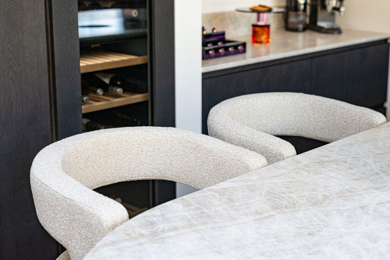 Barhocker Ellis biscotti – Richmond Thekenhocker mit Polsterbezug