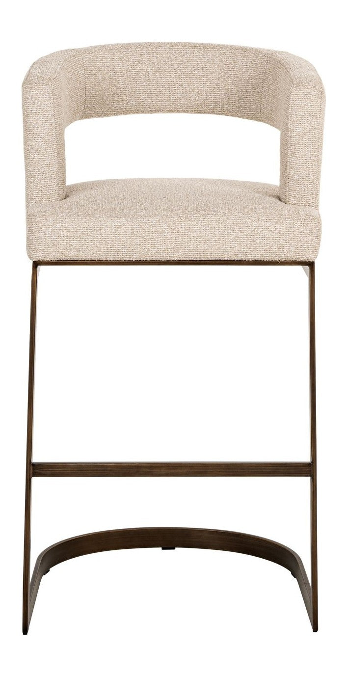 Barhocker Ellis biscotti – Richmond Thekenhocker mit Polsterbezug
