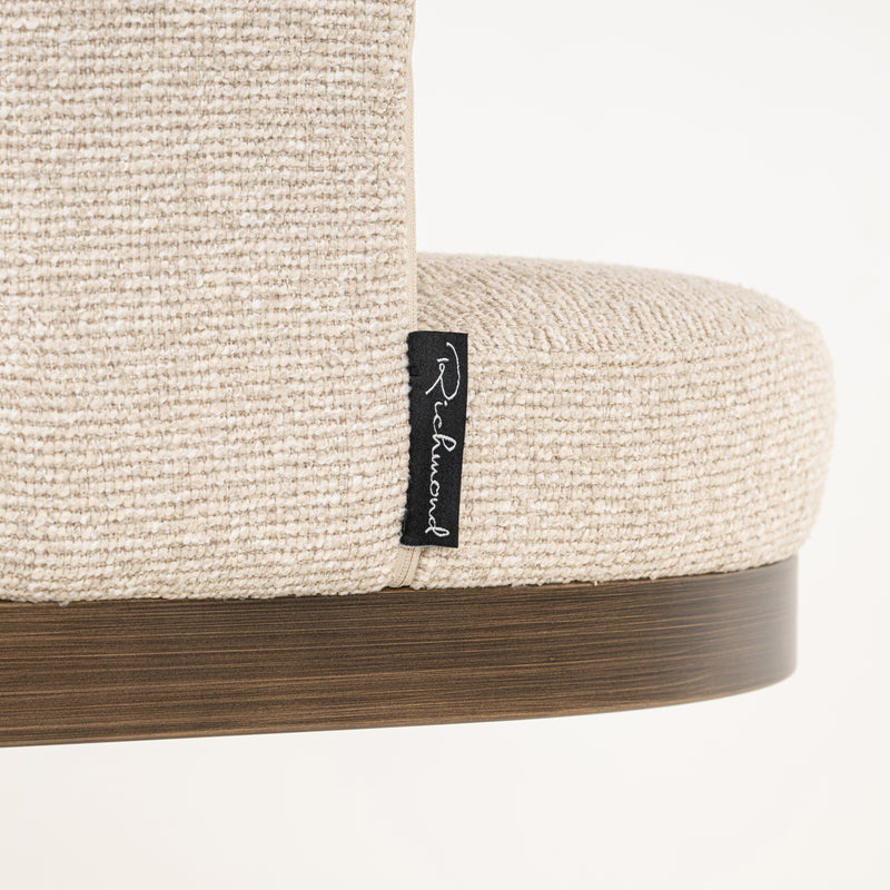 Barhocker Ellis biscotti – Richmond Thekenhocker mit Polsterbezug
