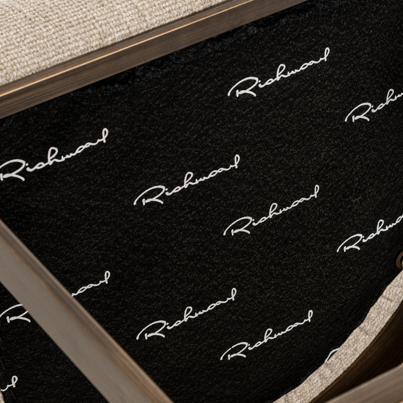 Barhocker Ellis biscotti – Richmond Thekenhocker mit Polsterbezug