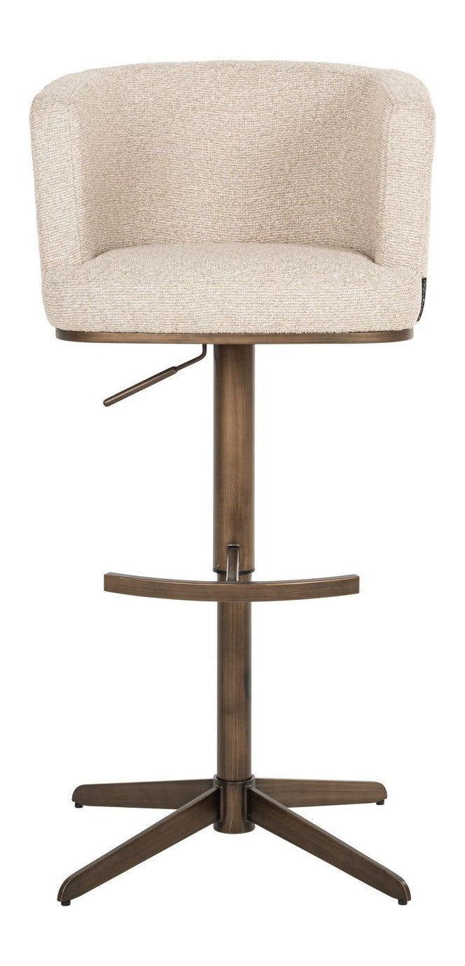 Barhocker Cheyenne biscotti - höhenverstellbar mit Drehfunktion