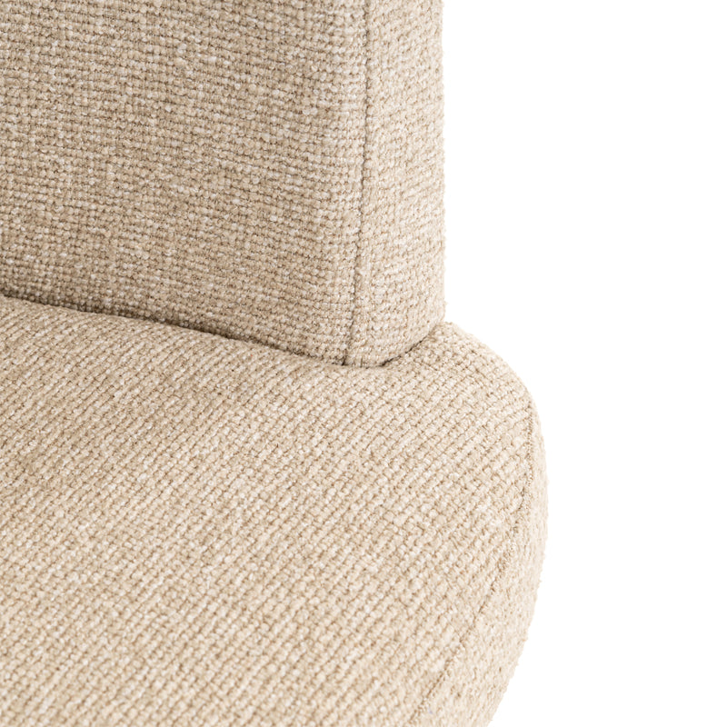 Barhocker Cheyenne biscotti - höhenverstellbar mit Drehfunktion