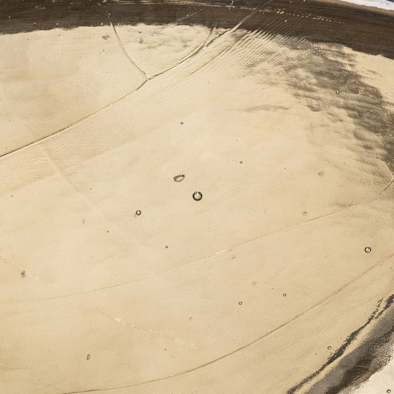 Couchtisch Cleo Gold im 2er-Set – Glasplatten & Eisengestell