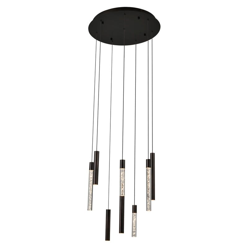 Pendelleuchte Oxley Bronze mit 8 Flammen – Richmond Design