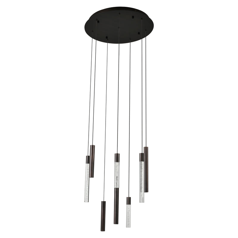 Pendelleuchte Oxley Bronze mit 8 Flammen – Richmond Design