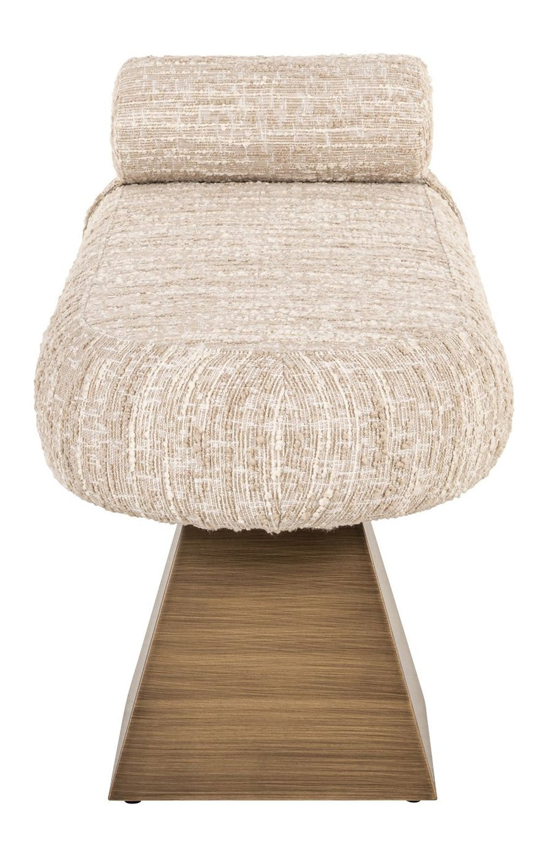 Sitzbank Geneva Alexander Jones beige angora, Polyester-Bezug
