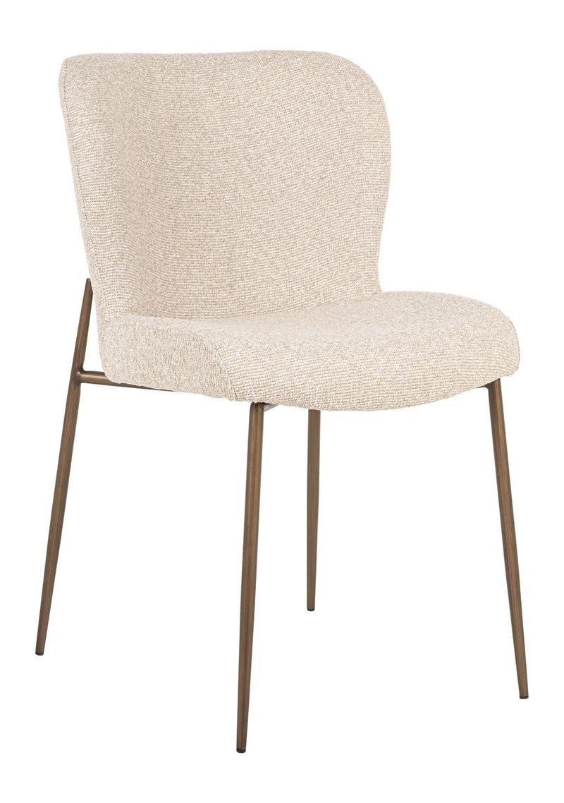 Esszimmerstuhl Odarby biscotti, 2er-Set mit Polyesterbezug