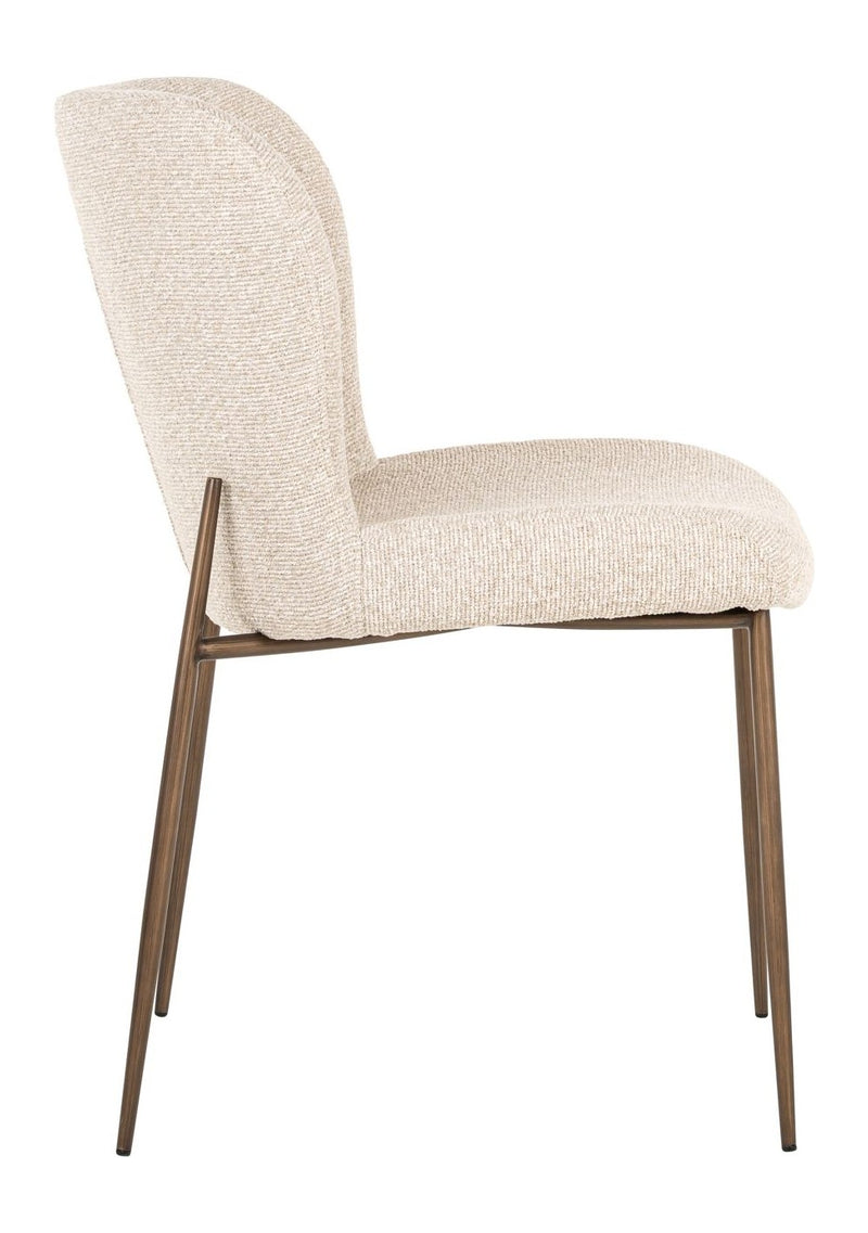Esszimmerstuhl Odarby biscotti, 2er-Set mit Polyesterbezug