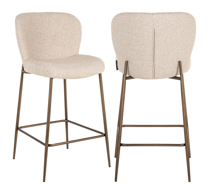 Barhocker Odarby biscotti – gepolstert für Küche & Theke