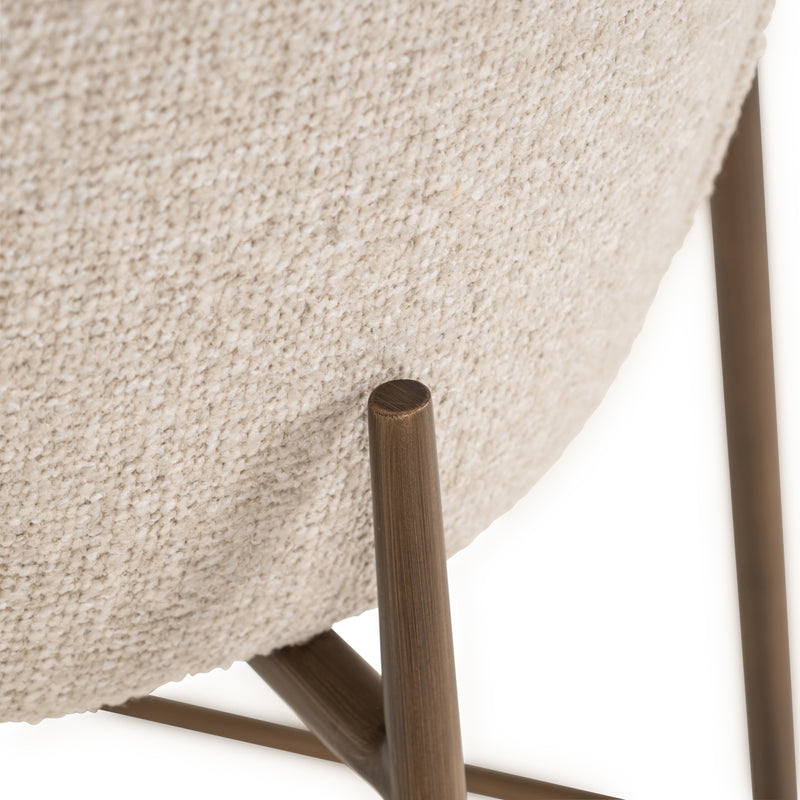 Barhocker Odarby biscotti – gepolstert für Küche & Theke