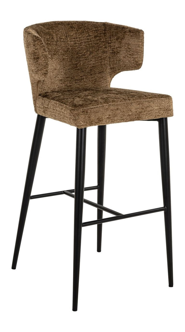 Barhocker Taylor Brandy Fusion mit schwer entflammbarem Bezug