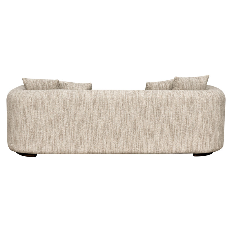 Sofa Winslov Natural Softweave – 3-Sitzer mit Eschenholz-Akzenten