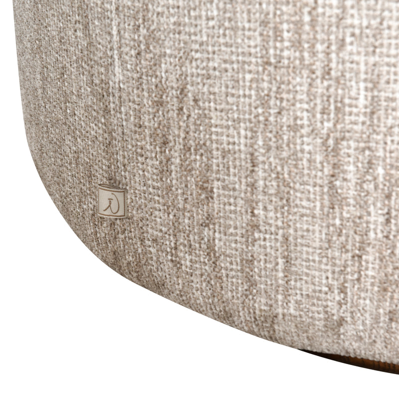 Sofa Winslov Natural Softweave – 3-Sitzer mit Eschenholz-Akzenten