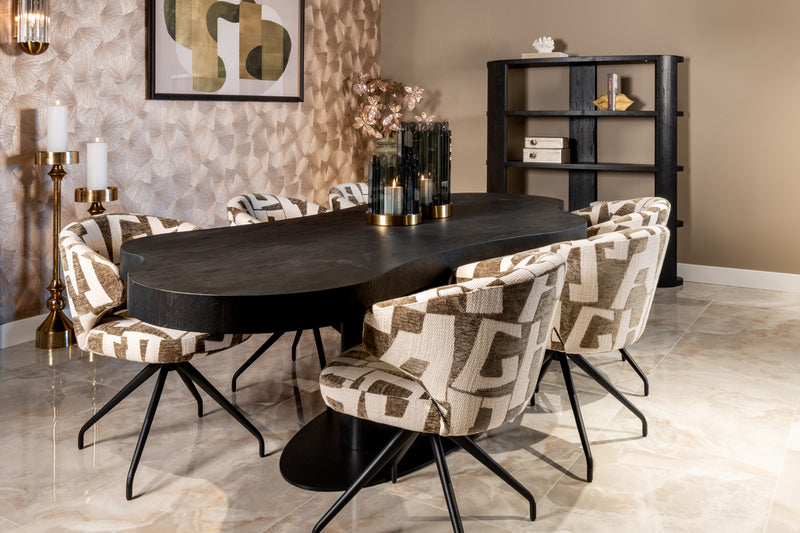 Esszimmerstuhl Milly Biscotti mit Drehfunktion – Richmond