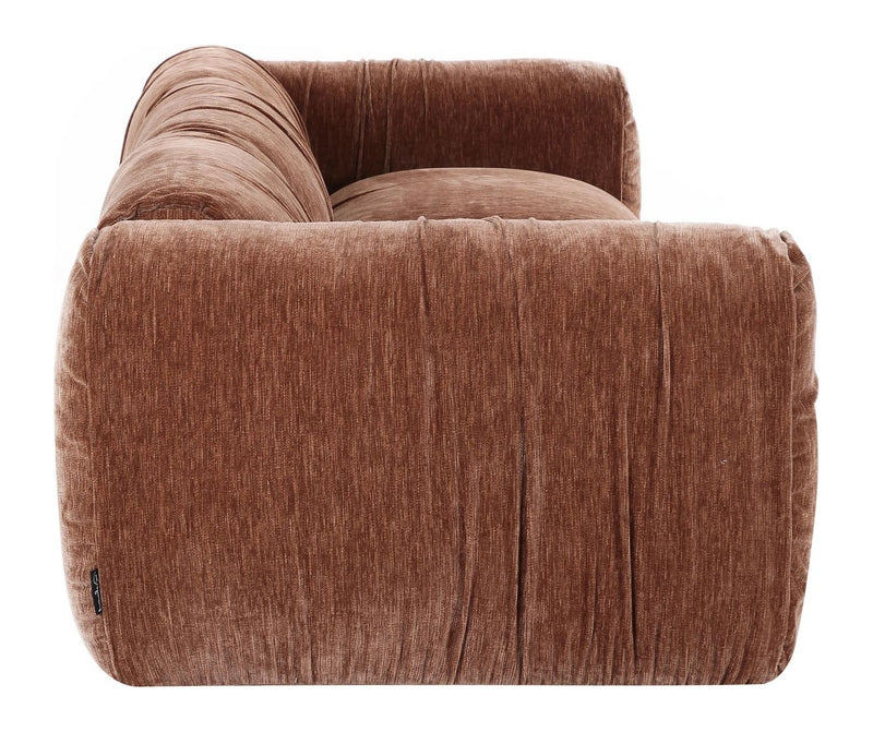Sofa Monty be straight Coffee – XL-3-Sitzer, Eschefurnier, 288 cm