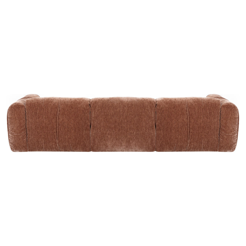 Sofa Monty be straight Coffee – XL-3-Sitzer, Eschefurnier, 288 cm