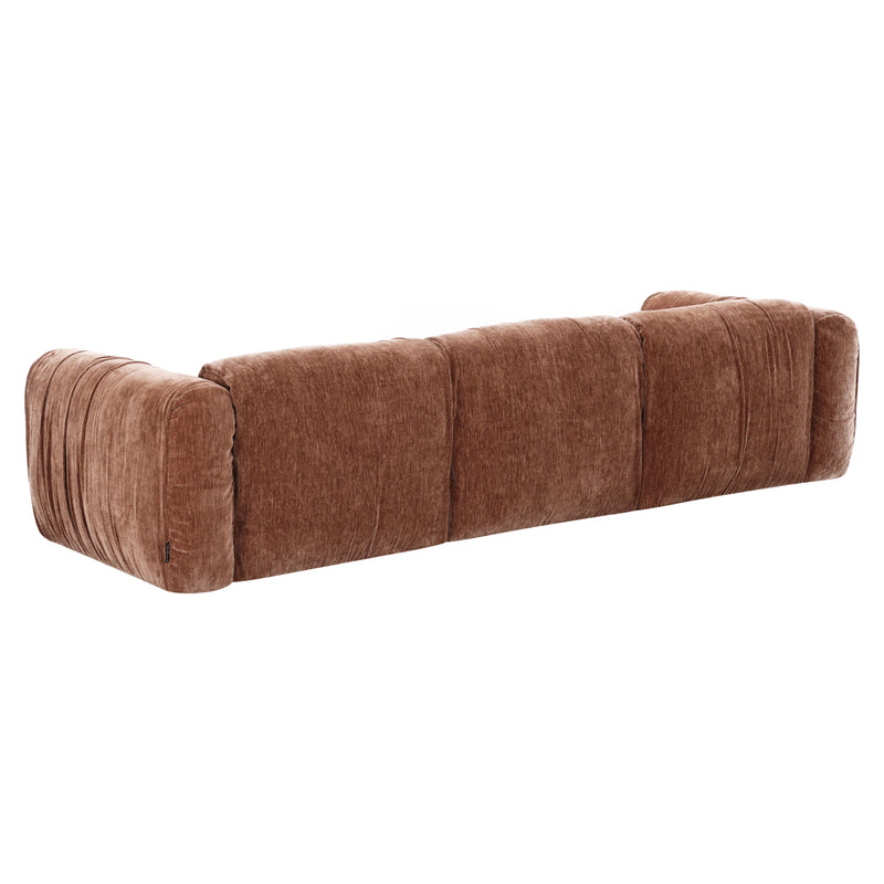 Sofa Monty be straight Coffee – XL-3-Sitzer, Eschefurnier, 288 cm
