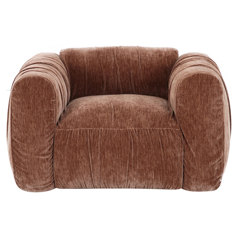 Richmond Lounge Stuhl Monty be straight coffee mit Esche Furnier