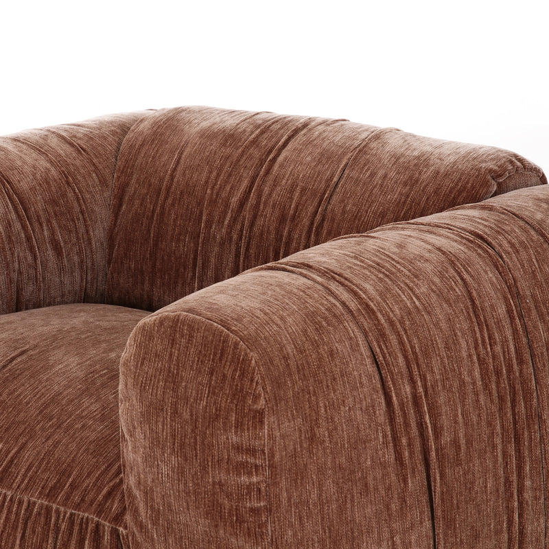 Richmond Lounge Stuhl Monty be straight coffee mit Esche Furnier