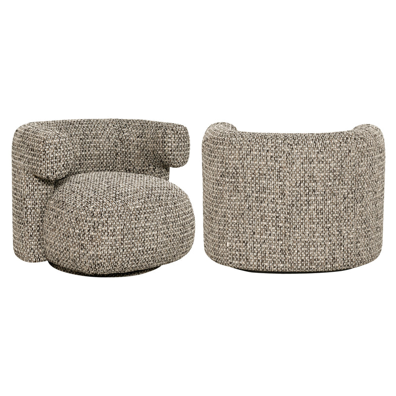 Lounge Stuhl Talley Cobblestone mit Drehfunktion – Richmond Design